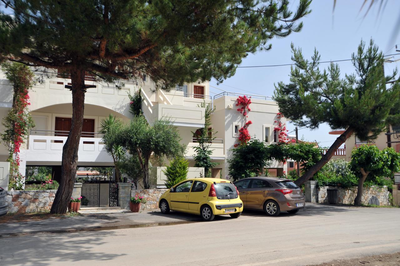Merabello Apartments Agia Marina Dış mekan fotoğraf