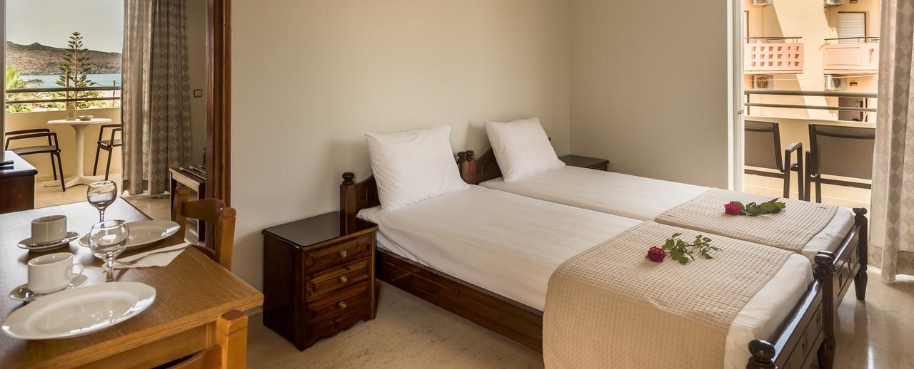 Merabello Apartments Agia Marina Dış mekan fotoğraf